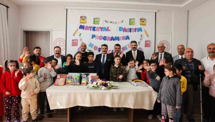 Sivas’ta 339 eğitici oyuncak 18 özel eğitim sınıfına dağıtıldı