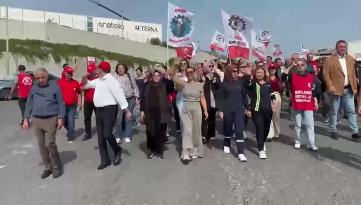Smart Güneş işçileri Aliağa’da 7 işçinin işe iadesi için yeniden eyleme başladı