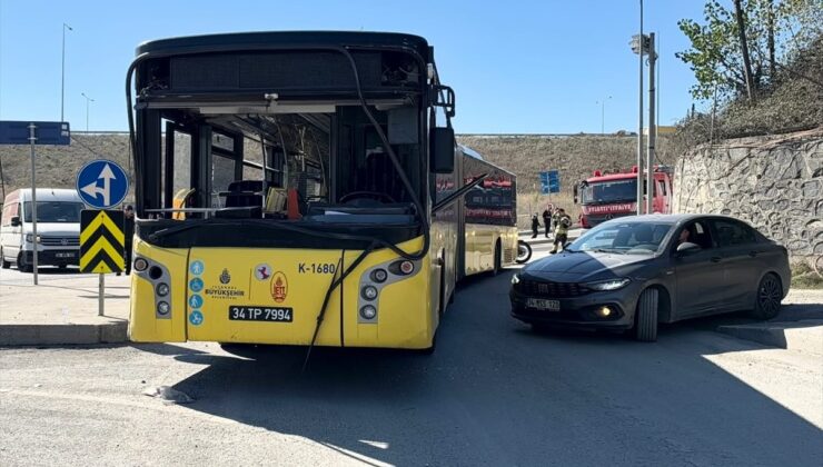 Sultangazi’de kontrolden çıkan İETT otobüsü 4 yolcunun yaralanmasına neden oldu