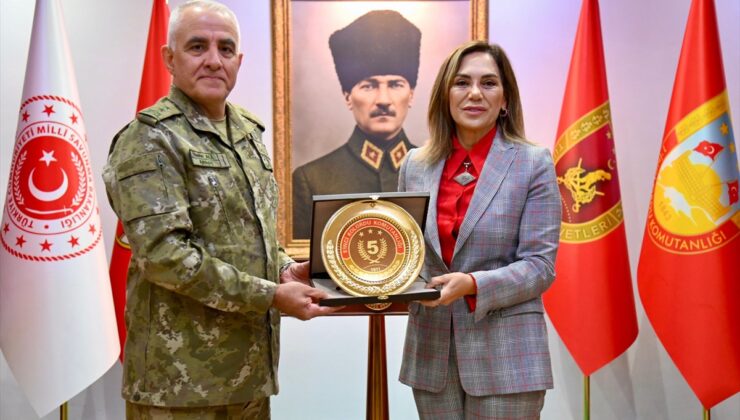 Tekirdağ Büyükşehir Belediye Başkanı Yüceer, Tümgeneral Ala’yı ziyaret etti