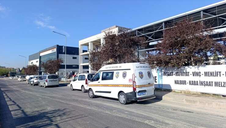 Tekirdağ Çerkezköy’de yaklaşık 7 metrelik su deposuna düşen işçi yaşamını yitirdi