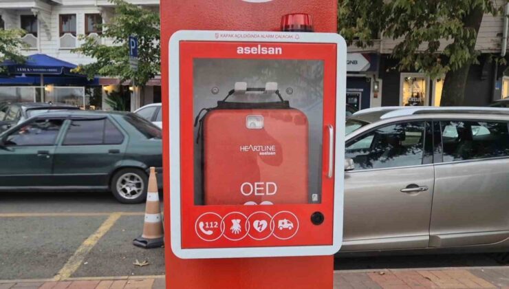 Tekirdağ’da ani kalp ölümlerine karşı 3 ilçeye ASELSAN yapımı kalp şok cihazı konuldu