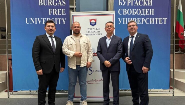 Trakya Üniversitesi heyeti, Burgaz Free Üniversitesi’nde ortak projeleri görüştü