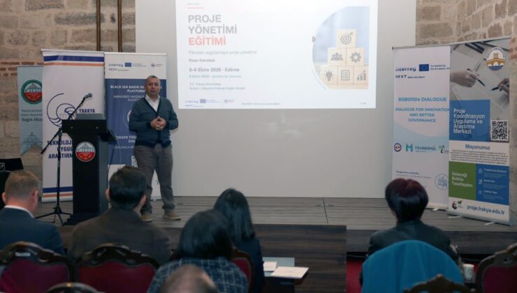 Trakya Üniversitesinin katıldığı DIALOGUE projesinde proje yönetimi eğitimi başladı