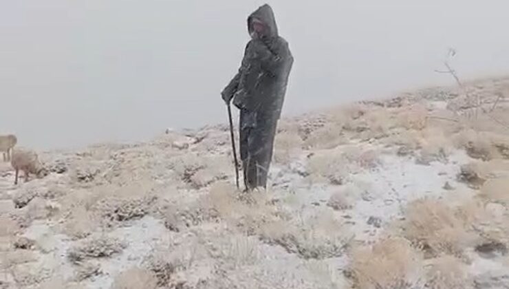Tunceli Ovacık’ta Yalmanlar Yaylası, ekimde kar yağışıyla beyaza büründü