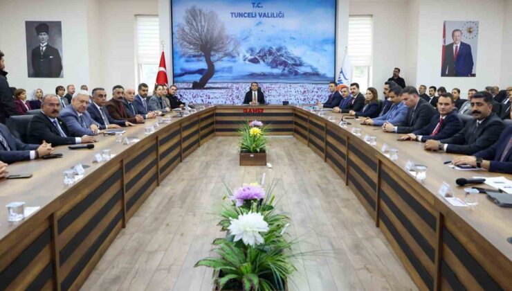 Tunceli’de 17 milyar 835 milyon 788 bin liralık 130 projeden 88’i devam ediyor