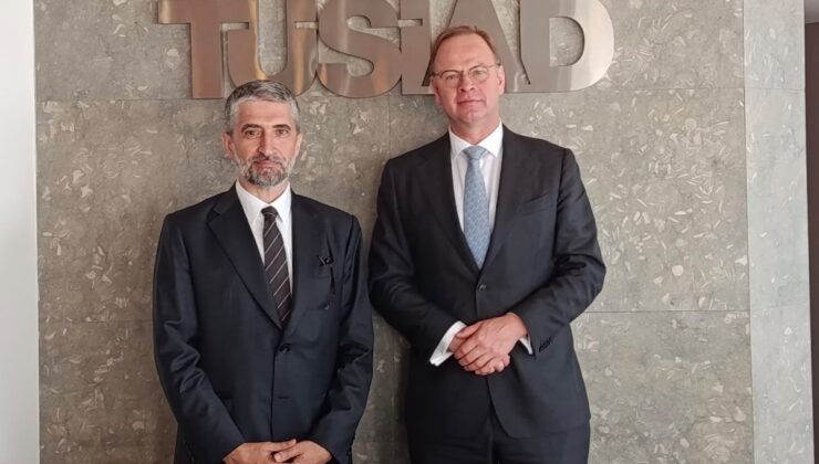 TÜSİAD Başkanı Diren, Hollanda Büyükelçisi Dorhout ile Gümrük Birliği’ni ele aldı