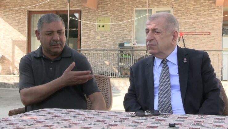 Ümit Özdağ, Denizli’de Gazi Erdal Özdemir’in ailesine taziye ziyaretinde bulundu
