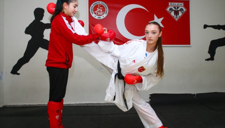 Uşaklı karateci Ela Su Yıldırım, dünya ikinciliğinden sonra şampiyonluk hedefliyor