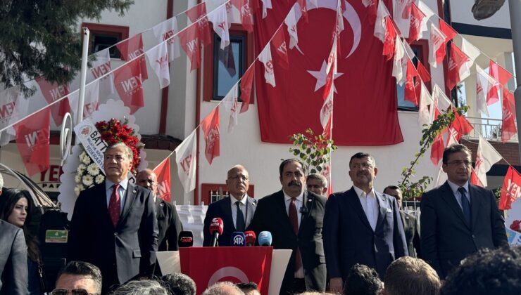Yeni Parti Malatya İl Başkanlığı binası Murat Emir’in katılımıyla açıldı