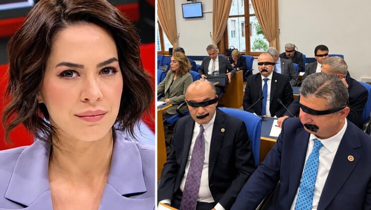 Yeni Partili vekillerin protestosu Dilara Gönder’i çıldırttı: Sizin yapacağınız muhalefeti…