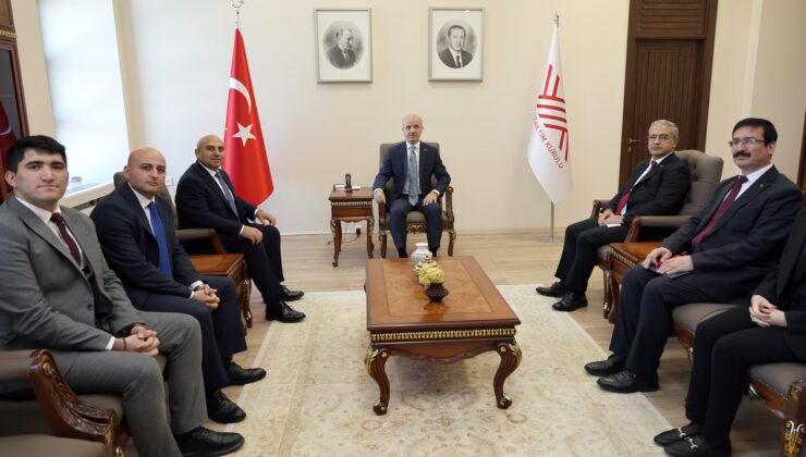 YÖK Başkanı Özvar, Azerbaycan Büyükelçisi Aslanov ile çift diploma konusunu görüştü