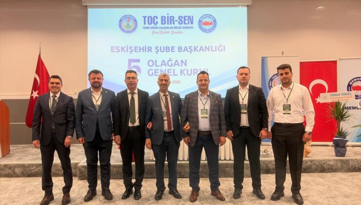 Yüksel Karabağ, Toç Bir-Sen Eskişehir Şubesi başkanlığına yeniden seçildi