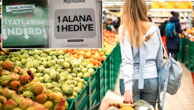 Zincir marketlerin “1 alana 1 bedava” oyunu deşifre oldu
