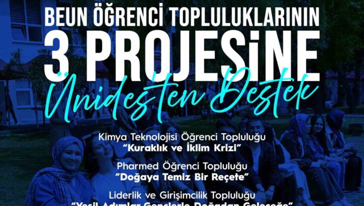Zonguldak BEUN’un 3 yerel projesi ÜNİDES’in çevre çağrısında destek aldı